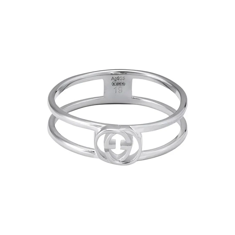 GUCCI Sterling Silver Rings Women's Silver-0