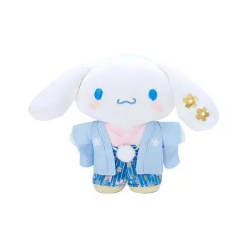 Sanrio Cinnamoroll Cinnamoroll Cherry Blossom Kimono Dolls Plush Doll 18CM High
