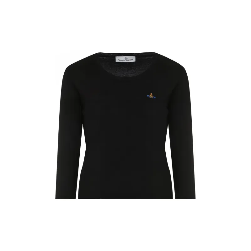 Vivienne Westwood Orb Embroidered Crewneck Jumper-3