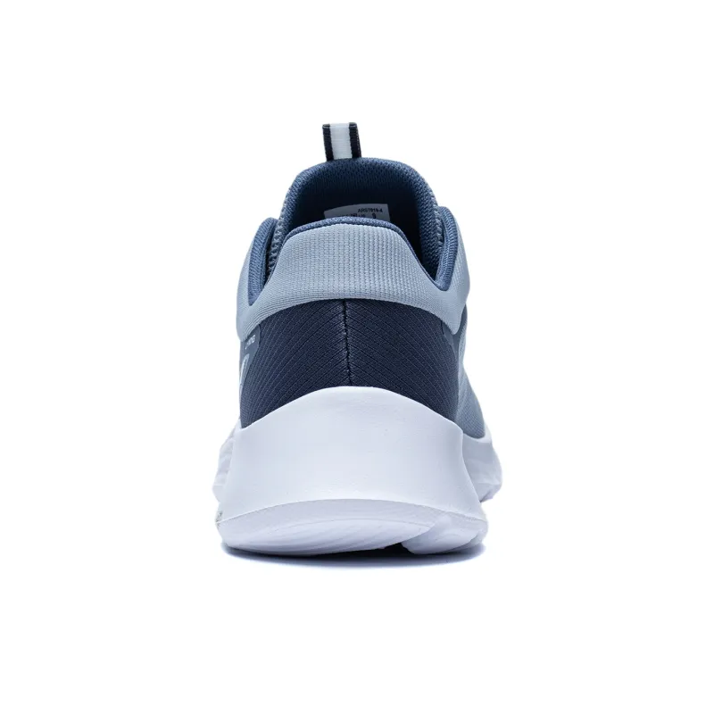 LiNing Feather Shock Absorbers With Slip Resistant And Abrasion Resistant Properties Low Top Running Shoes Men's Blue-5