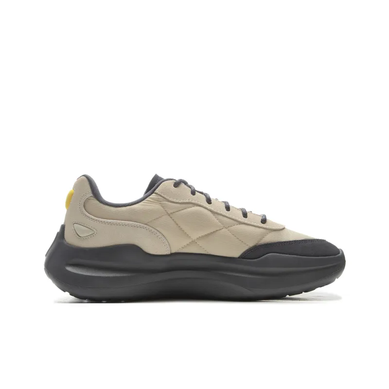 LiNing Cushioned Anti-Slip And Wear-Resistant Lightweight Low-Top Casual Shoes Men's Beige Black-1