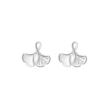 Hi There 999 Fine Silver Stud Earrings Women's