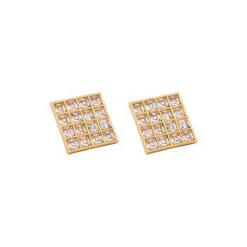 FANGFANGMARCEAU Czech Drills Earrings Unisex