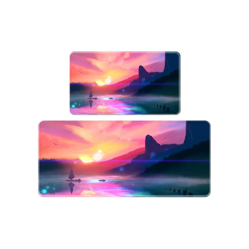 GULAN Multiple Images Available Extra Large Esports Thin Style G4 Precision Lock Edge Natural Rubber Sole Mouse Pads-2