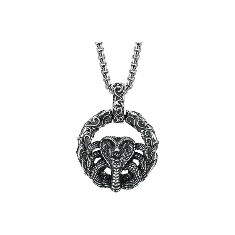 MYSH 925 Sterling Silver Necklaces Men's-7