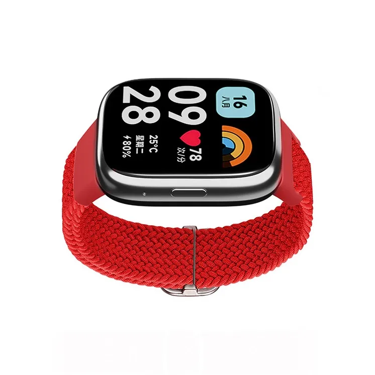 ZHENGGUANG Red Beige Compatibility Watch Band Fabric Material-13