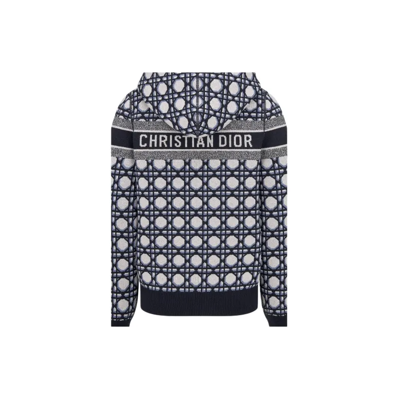 DIOR FW24 Cashmere Sweater Women's Blue-2