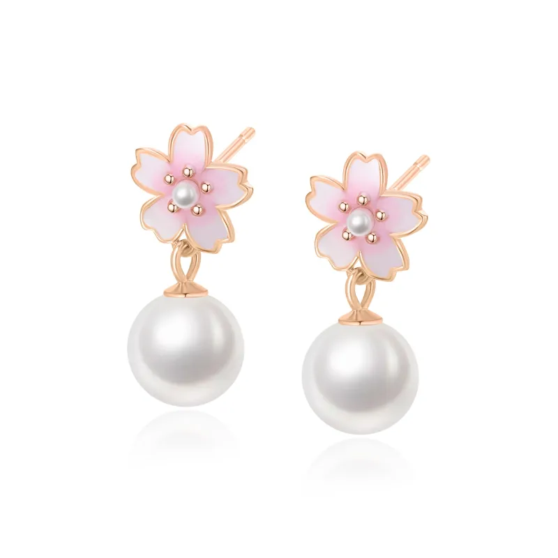 MOLADY S999 Fine Silver Earrings Women's-0