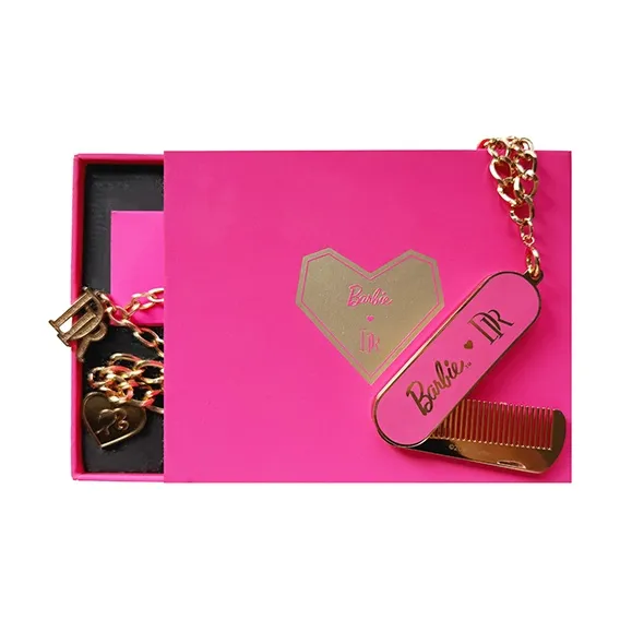 DR Stainless Steel, Alloy Comb And Mirror Case Women's-2