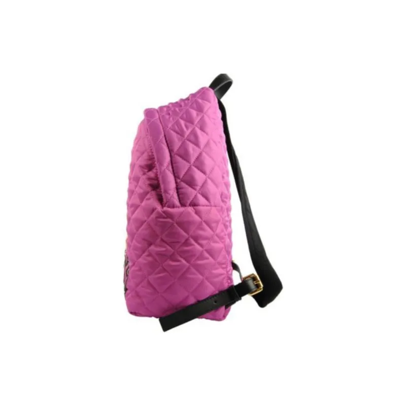 MOSCHINO Nylon Handbag Backpack Women's Pink-3
