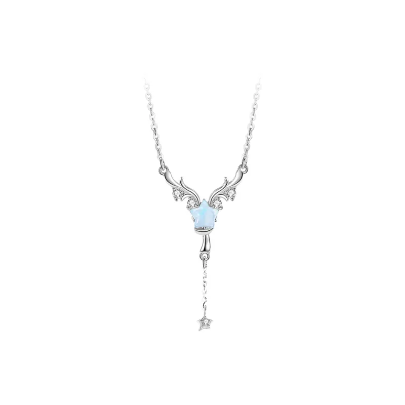 Nine Music S925 Silver Necklaces Women's-0