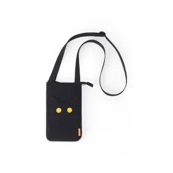 NOXXON Nylon Cell Phone Pouch Women's Obsidian Black/Khaki