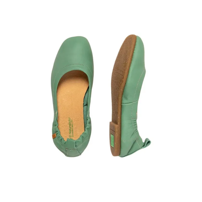 El Naturalista CROCHE Casual Single Shoes Women's Green-3