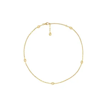 GUCCI Classic Double G Necklace Collection Necklaces Women's