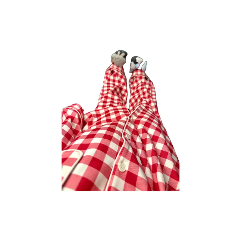 Wabi Town Pajama Set Women's Red-2
