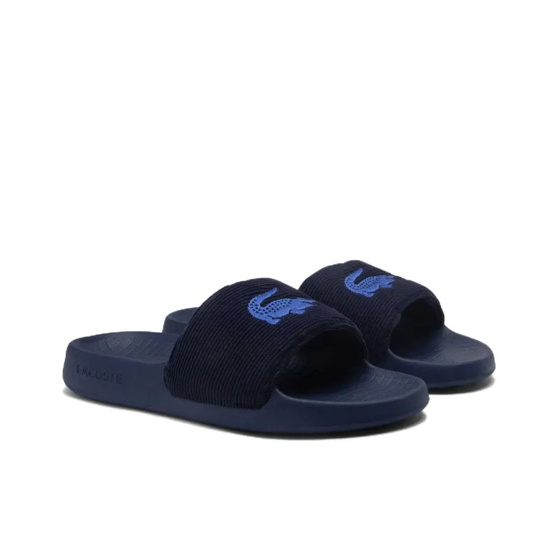 LACOSTE Slide Slippers Men's Marine Blue-1