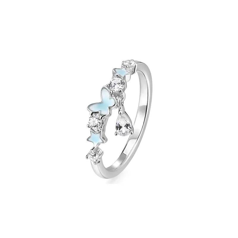 KADER 925 Sterling Silver Rings Unisex Silver Box-3
