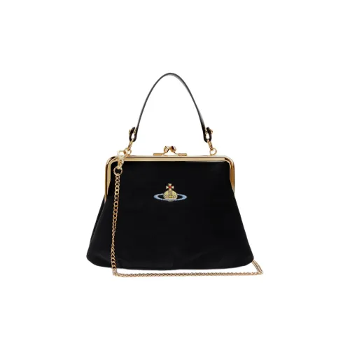 Vivienne Westwood Granny Frame Clutch Bag Women's Black