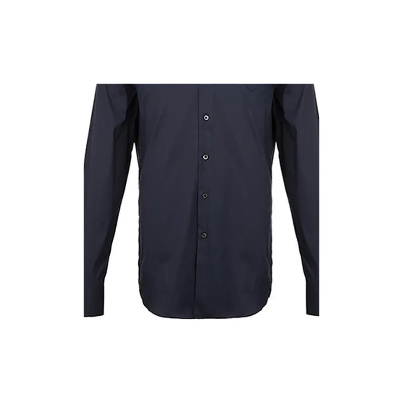 PRADA Shirts Men Navy Blue-4