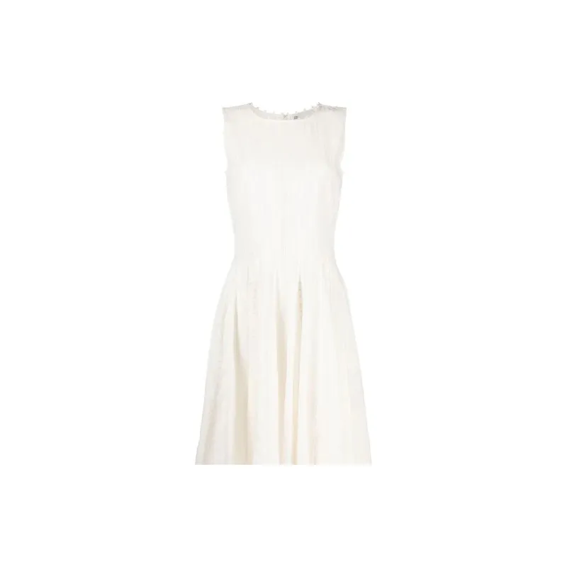 TORY BURCH Sleeveless Dresses Women's White-1