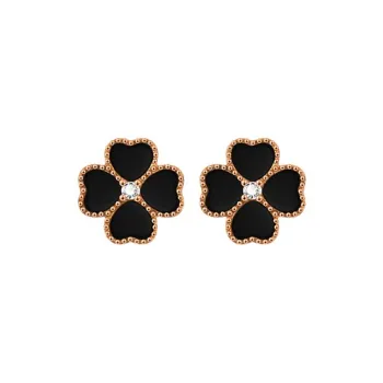 Heart To Heart 18K Gold Stud Earrings Women's
