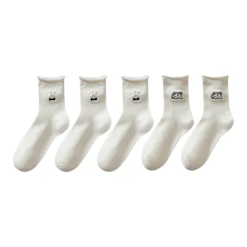Lan Miao Mid Calf Socks Women's