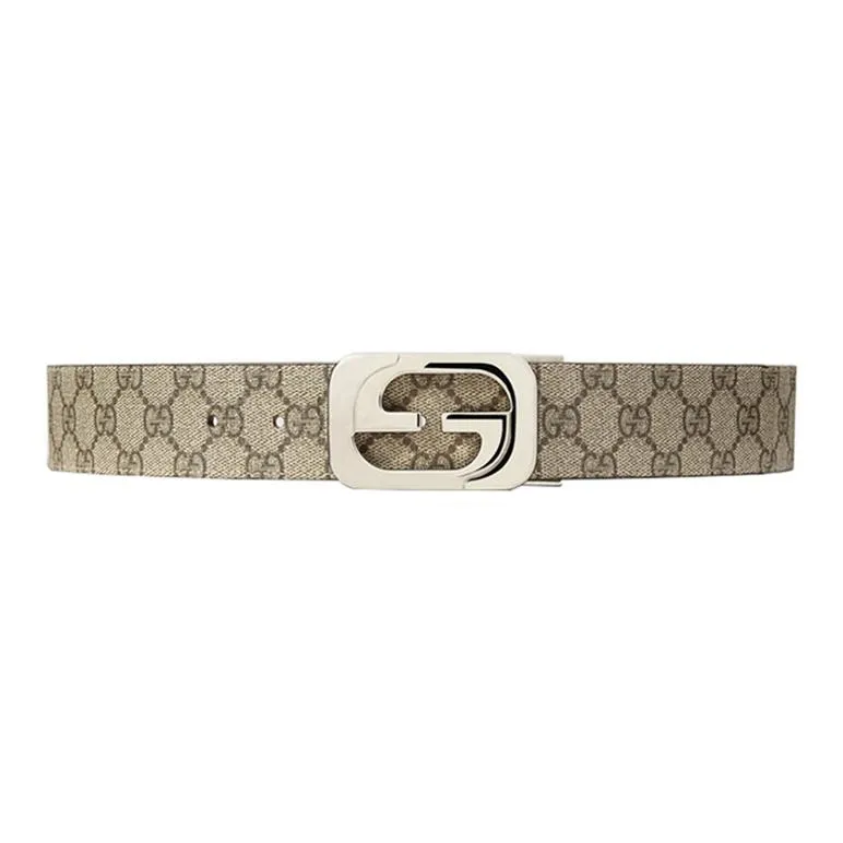 GUCCI Interlocking G Belt Geometric-0