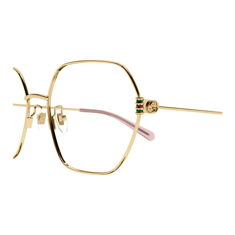 GUCCI Geometric Frame Glasses-2
