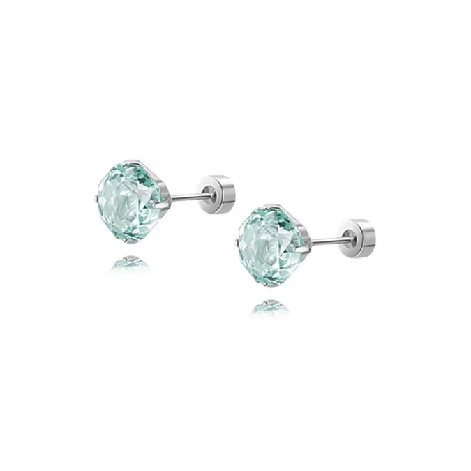 Muyan Titanium Steel Stud Earrings Women's-12
