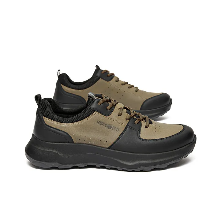 HANG TEN Outdoor Shoes Men Low Top Black/Khaki Black-10