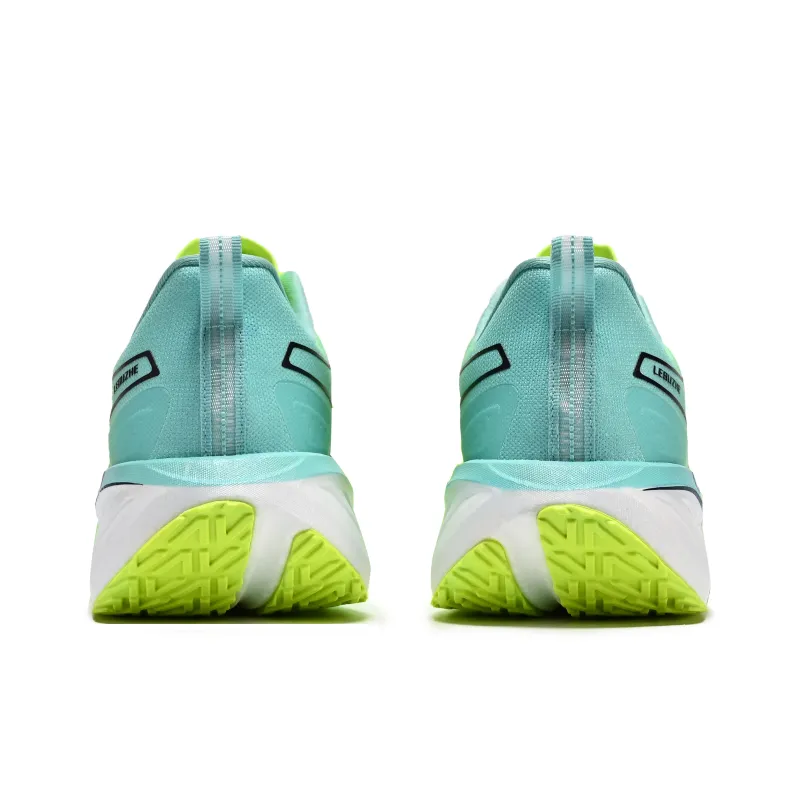 LEBUZHE Low Top Running Shoes Men's Bamboo Green-3