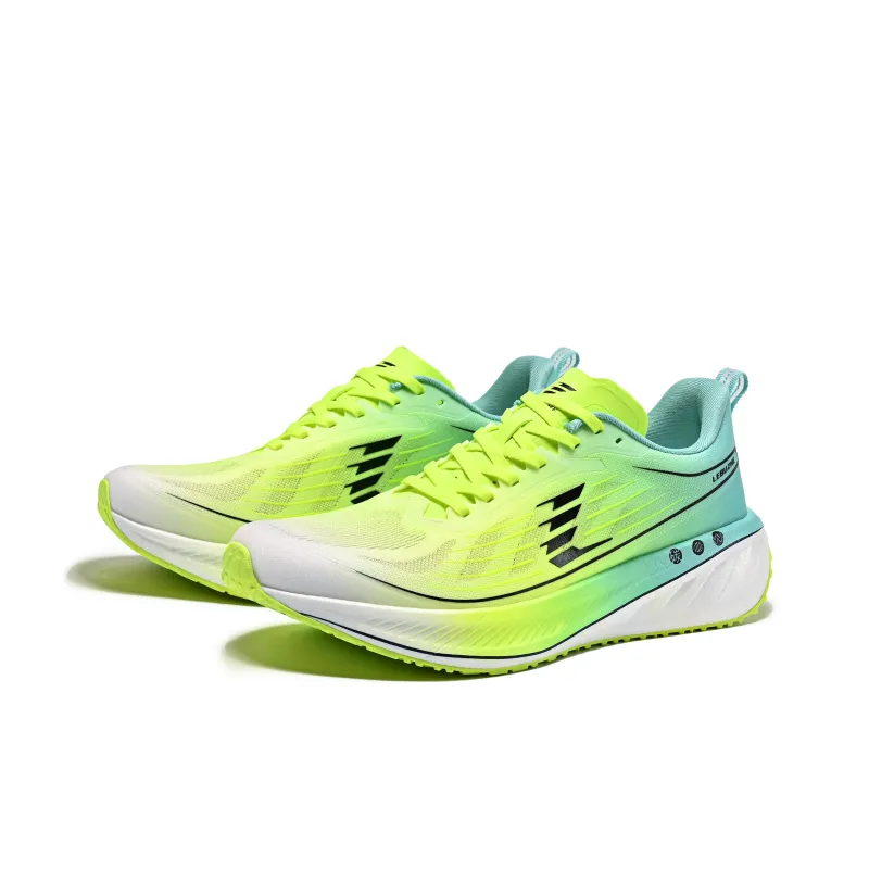 LEBUZHE Low Top Running Shoes Men's Bamboo Green-2