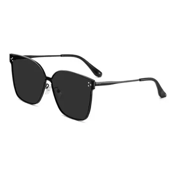 Wood Premium Alloy Square Sunglasses Unisex