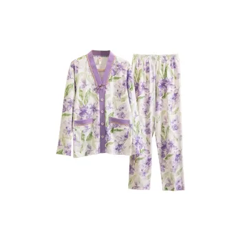 FENTENG Pajama Set Women's Lilac