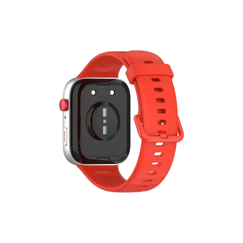 ZHENGGUANG Classic Fresh Pin Buckle Silicone Solid Color Watch Band Compatible With Huawei Watch Fit 3-1