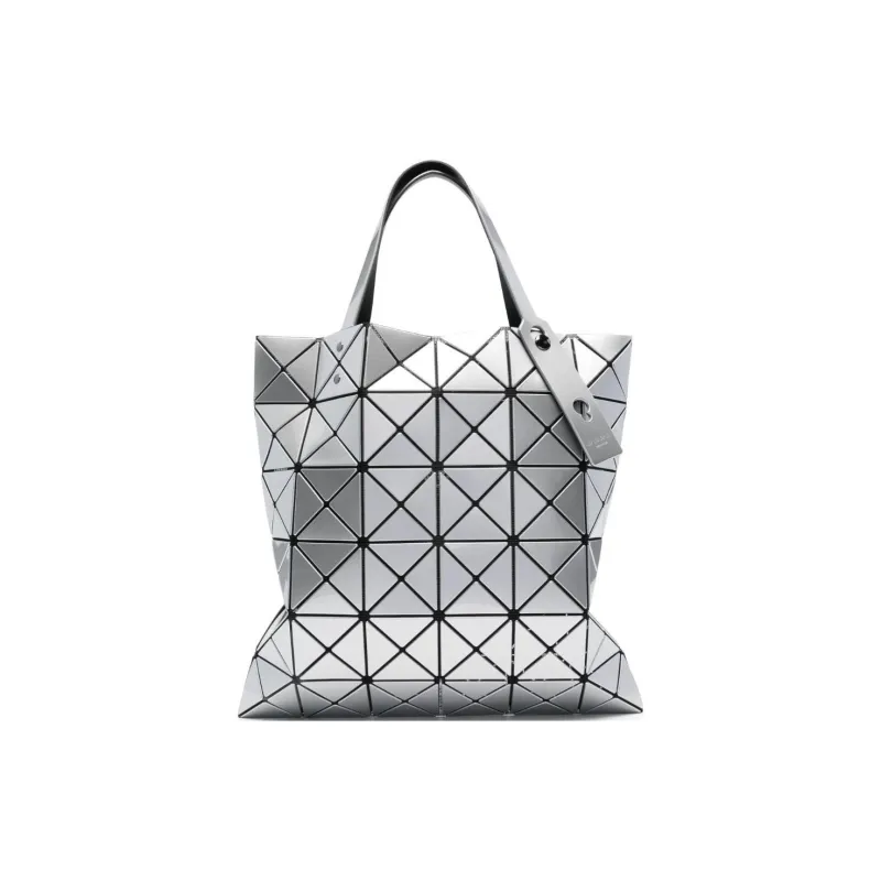 ISSEY MIYAKE PVC Handbag Women's Silver-0