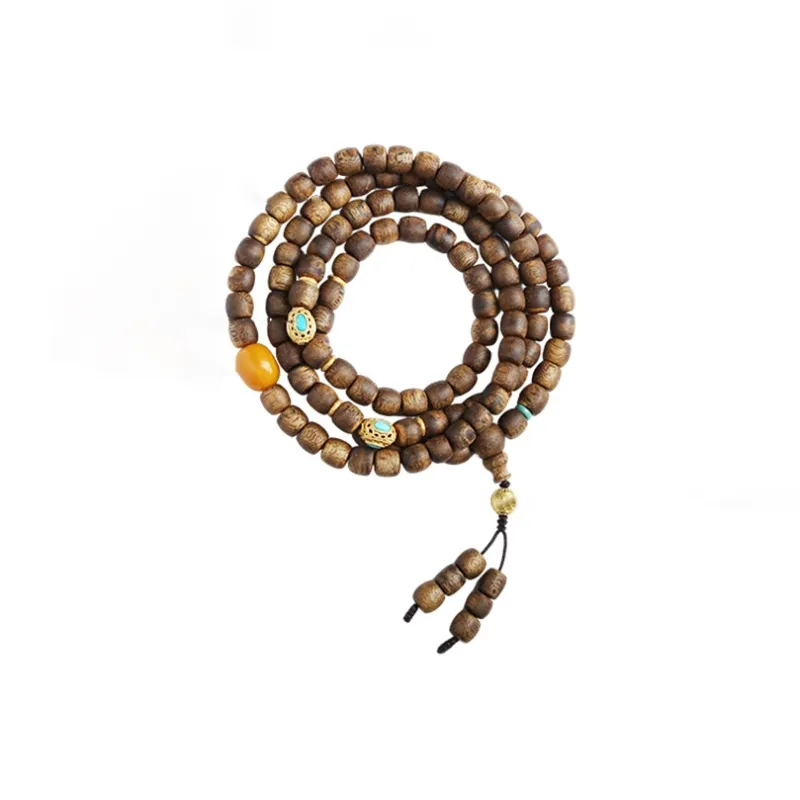 RIXIANGWAN Agarwood Bracelets Unisex-0