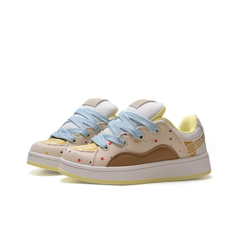 SHUXIAOBEI Anti-Slip Wear-Resistant Low-Top Skateboard Shoes Women's Sweetheart Pink-11