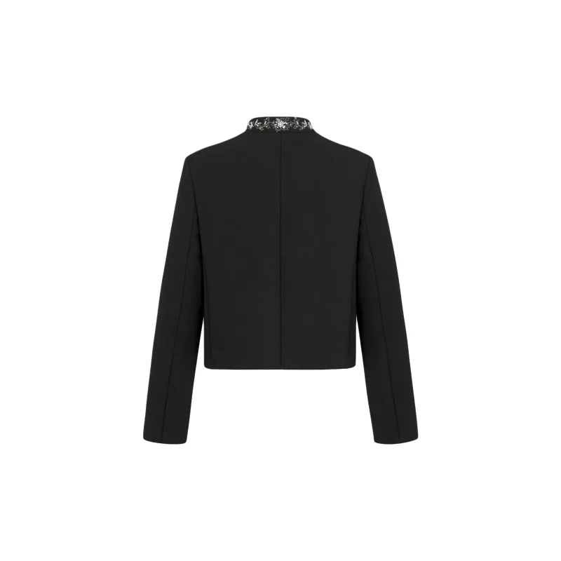 DIOR FW24 Jackets Coats Women's Black-1