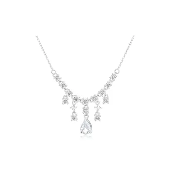 Seven Little Craftsmen 925 Sterling Silver Necklaces Women's