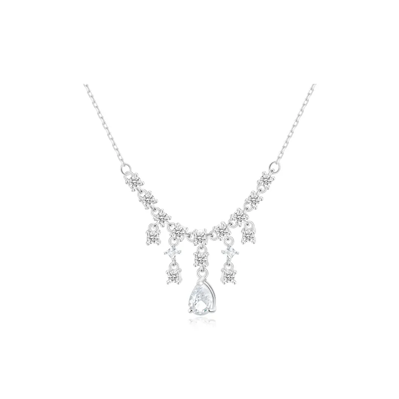 Seven Little Craftsmen 925 Sterling Silver Necklaces Women's-0