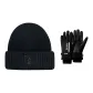 Black Hats & Caps+Black Gloves