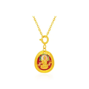Diamond International 18K Gold Pendants Unisex