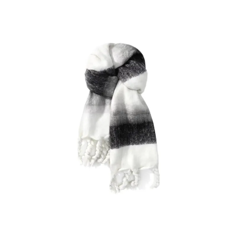 MEETSUNNY Polyester Knit Scarves Unisex-0