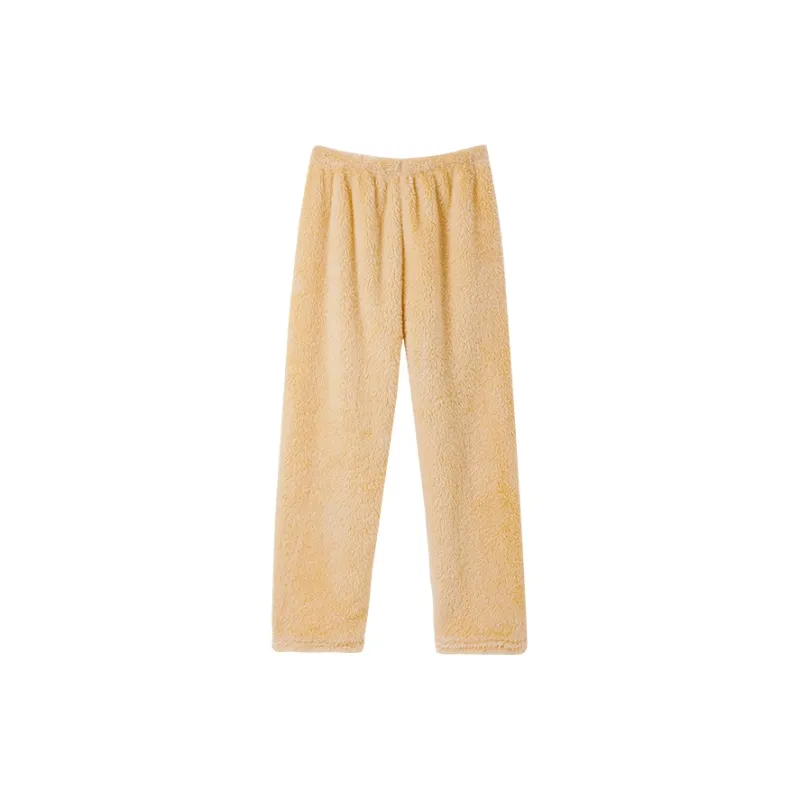 MADALLO Pajama Pants Women's Yellow-0