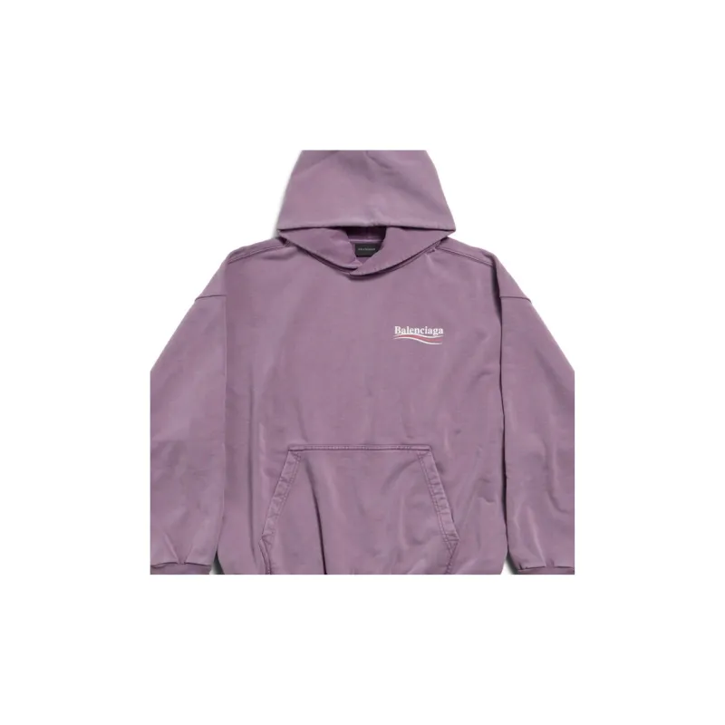 Balenciaga Political Campaign Medium Fit Hoodie-5