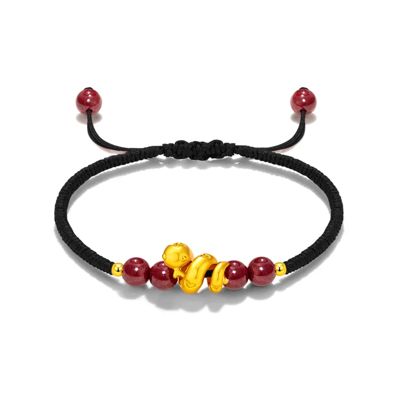 Jodie&Kevin Reconstructed Cinnabar Cinnabar Bracelets Unisex-0