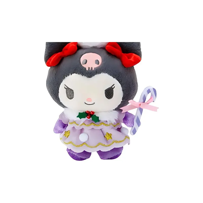 Sanrio Kuromi Dolls Plush Pendant 16cm High-2