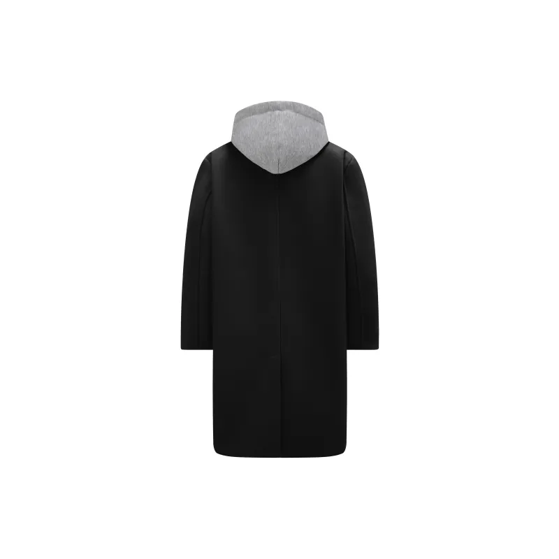 HOKLV Coats Unisex Off White-3