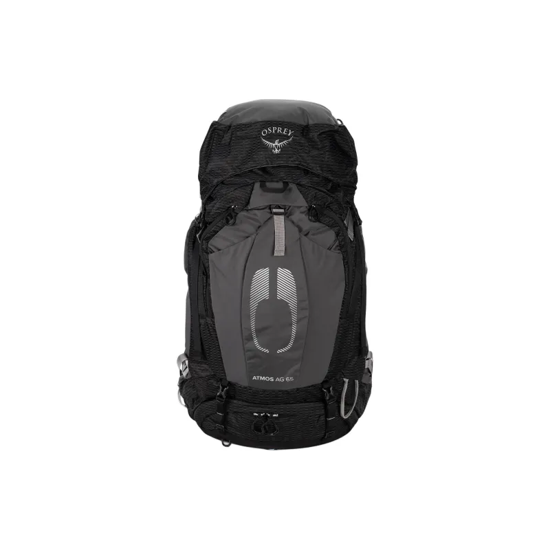OSPREY Nylon Outdoor Mountaineering Bag Backpack Men's Black-0